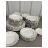 Variety of Porcelain China Saucers, Dinner