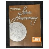 AC La Porte Works Silver Anniversary 1931-56 Book