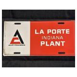 AC La Porte IN Plant License Plate