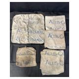 Allis Chalmers Shop Rags
