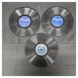 (3) Silvertone & Columbia 78 RPM Records