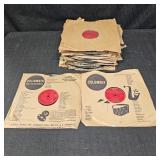 Vintage Columbia Records Vinyl Discs