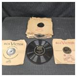 Vintage RCA Victor 78 RPM Phonograph Records