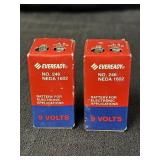 2 Eveready 9 Volt Battery