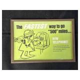 The fastest way to go '500' miles... is by