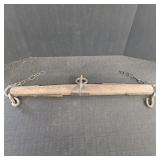 Antique Wooden Singletree Horse Yoke