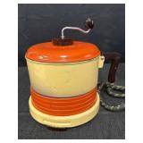Vtg electric popcorn popper, model no 10, U.S.