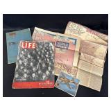 WWII & 12th Regimental Combat Team paper