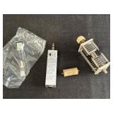 Capacitors, RCA camera picture tube, RCV adapter