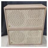 (2) Acoustic Research (AR) Speakers