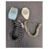 (2) Palm Held Microphone's w/ Cords