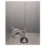Magnetic Automotive Antenna w/ cable 13in tall