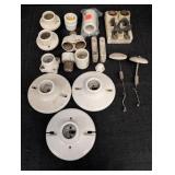 Lg variety of porcelain light sockets &