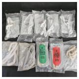 (10) Assorted Standard/Long Spring Cords