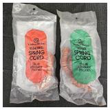 (2) Orange Standard/Long Spring Cords