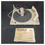 Grundig PE66 Record Player w/ Instruction Manual