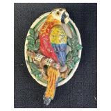 4.75' Cast Iron Parrot Door Knocker