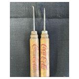 2 8' Coca-Cola Ice Picks