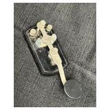 Vtg telegraph key for Morse code transmission,