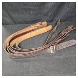 (6) Don Hume Leather Belts