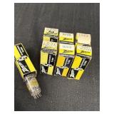 Variety of 7 Zenith, RCA, Philco Radionic Tubes,