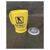 Bell System Mug and Rotary Phone Dial