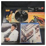 Vintage Vinyl Record Albums: Elvis, Beatles,