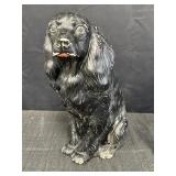 Alexander Backer Co. chalkware (plaster) dog bank,
