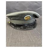 U.S. Army Enlisted Class A Dress Uniform Visor Cap