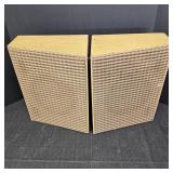 (2) Knight loudspeaker w/ Argos Speaker Cabinets