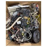 Wire, phone cords, electrical items