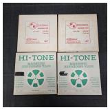 (4) VTG Reel-To-Reel Magnetic Recording Tape