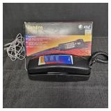 Trimline 210 AT&T Black Telephone