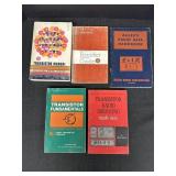 5 books on transistors, radios