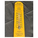 Kuhn Ice & Coal Co. adv. thermometer, Michigan