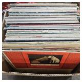 Variety of Vintage Vinyl Records 78 Albums