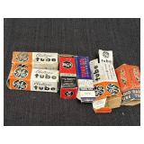 6 misc empty tube boxes