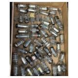 Approx 50 misc. vacuum tubes, mixed brands &