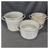 (3) NSF Stock Pots