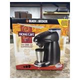 B & D Home Cafï¿½ one cup coffeehouse maker