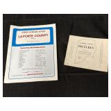 2 La Porte County booklets - Street & Road Atlas