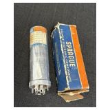 Sprague electrolytic capacitor TVL4589 w/box