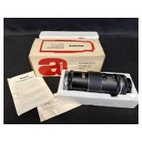 Accura Diamatic 200 MM F3.9 auto telephoto lens,