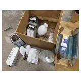 Vtg/industrial/ larger light bulbs.  GE Airway