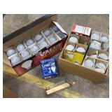 Variety of household light bulbs, mostly 60 &