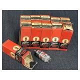 11 Zenith 6AX8 Radionic Tubes