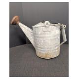 Galvanized watering can