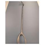 Steel log grabber tool  45in long