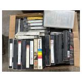 Variety of VHS Tapes