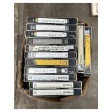 Variety of VHS Tapes